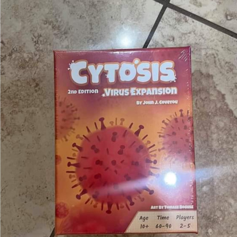 Cytosis: A Cell Biology Board Game (Cytosis: Virus Expansion)
New in packaging
